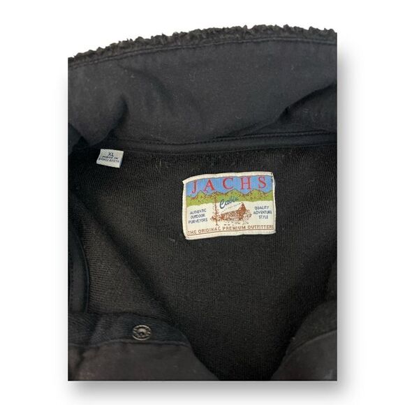 Jachs Cabin Vintage Snap Button Fleece Pullover Size Extra Large - Picture 6 of 6